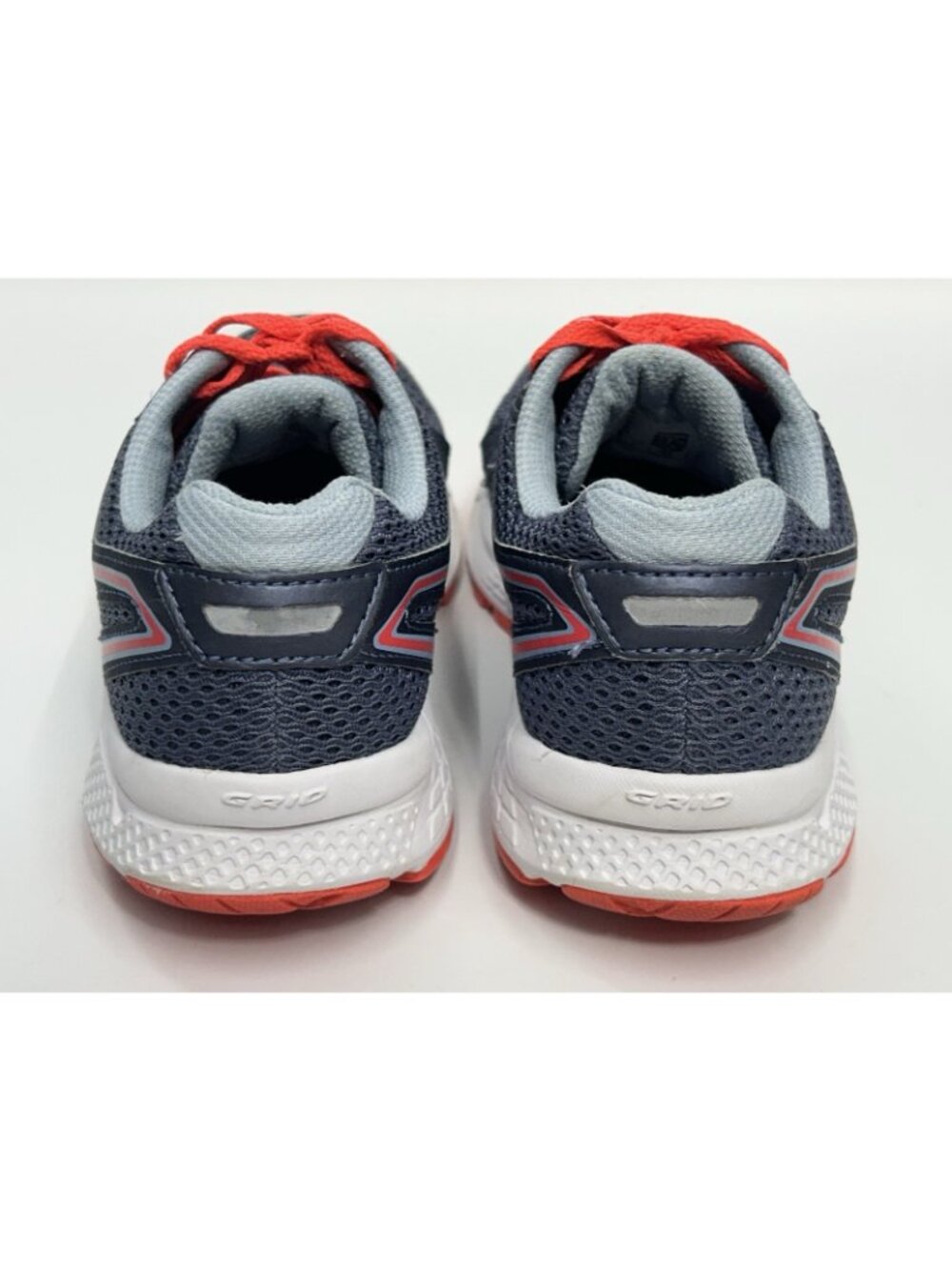 Saucony Cohesion 11 Running Shoe’s Women’s Size 8W Wide Width Grey Orange - Picture 4 of 10